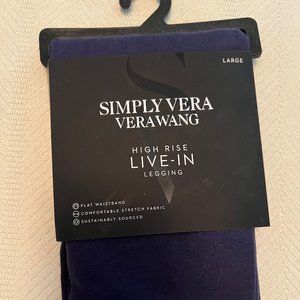 Simply Vera Wang Leggings NAVY Size Large